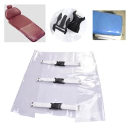 1Pcs Dental Chair Cover Unit PU Leather Elastic Waterproof Protective Case Seat Chair Cover Dental Chair Mat Foot Pad Dentistry