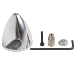 RC Plane Spinner RC Model Planes Propeller All-aluminum Alloy Easy Installation Improved Flight Performance Base Diameter 10mm