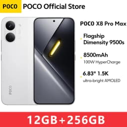 【World Premiere】Global Version POCO X8 Pro Max 8500mAh Smartphone Dimensity 9500s 6.83'' 1.5K 120Hz Ultra-Bright AMOLED Display