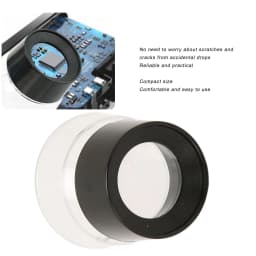 10X Power Stand Magnifier Compact Portable Cylinder Magnifier Desktop Magnifying Glass for Jewelry Appraisal