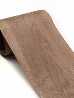 Natural Black walnut Speaker With Veneer And Solid Wood Veneer Furniture Decoration18x250cm Thickness 0.25mm