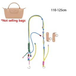 Woven Bag Shoulder Strap For Mini Longchamp Colorful Bag Durable Fashion Good Quality Bag Modification Bag Accessories