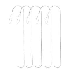 2/5Pcs 5.3 Inches Large Eye Curved Beading Needles Bead Spinner Needle for Glass Seed Beads Bracelet Necklace Jewelry Making DIY
