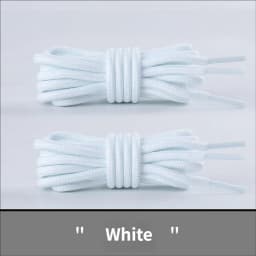 Heavy Duty Round Boots Shoelaces Durable Polyeste Outdoor Shoe Laces for Hiking Sporting Running Tear-Resistant Cotton Laces