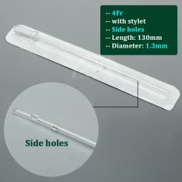 12pcs/60pcs/120pcs Cat Catheter with Stylet 3Fr End Hole 4Fr Side Holes Veterinary Urinary Cat Catheters
