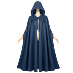 2025 New Medieval Hooded Cape for Men and Women,Halloween COS Solid-Color Monk Grim Reaper Wizard Cloak Unisex One Size Fits All