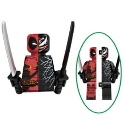 Blind Box Mini Building Blocks G0172 Figures Big Goblin Spiderman Iron Man Venom Captain Hawk Deadpool Armor Christmas Gifts Toy