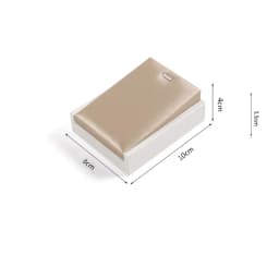 PU Leather Jewelry Store Display Case Ring Earring Bracelet Organizer Tray Pendant Necklace Chain Holder Neckform Stand Showcase
