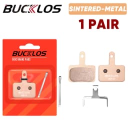 BUCKLOS BRP-01 Disc Brake Pads Resin Semimetallic MTB Hydraulic Brake Pads for SHIMANO B01S B05S Bicycle Brake Pad for M525 M395