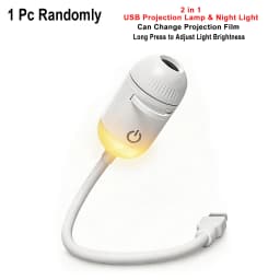 New Atmosphere Projection Car Ambient Light Large Range Projection Romantic Atmosphere Multiple Scenes Adjustable Focus Distance