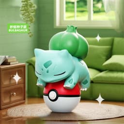 Authentic Pokémon Night Light Handmade Pikachu Squirtle Bulbasaur Cartoon Doll Desktop Ornament Children's Toys Christmas Gift