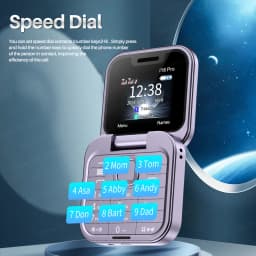 SERVO I16 PRO Mini Flip Mobile Phone Magic Voice Blacklist Speed Dial Vibration FM Radio Small Foldable Cellphones 2 SIM Standby