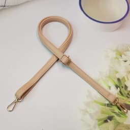 PU Leather Crossbody Bag Strap Adjustable Replacement Shoulder Bag Strap Lychee Pattern Detachable Handbag Belt for Women