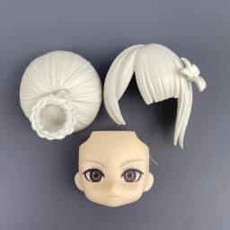 Ob11 GSC DOLL Clay white model hair doll accessories