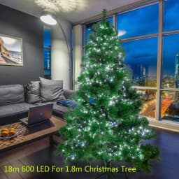 6M-48M LED Fairy Light Cluster Firecracker String Lights Christmas Garland For Birthday Home New Year Christmas Tree Decor Lamps