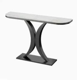 Nordic Light Luxury Console Table for Living Room Furniture Entryway Table Modern Hallway Table Semicircular Entrance Tables