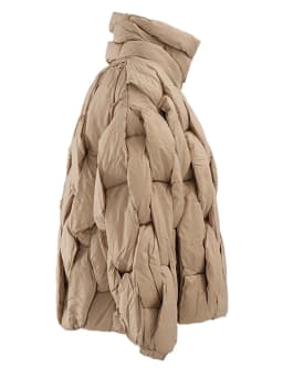 [EAM] Brown Thick Big Size Keep Warm Cotton-padded Coat Long Sleeve Women Parkas Fashion Tide New Autumn Winter 2026 CP3464