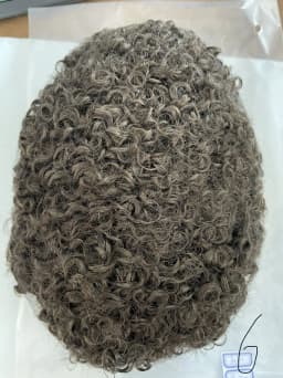 Afro 15mm Curly 2026 New Toupee For Men African American Wigs Human Hair Invisible Skin Pu Base Replacement System Prosthesis