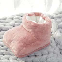 Electric Heater Foot Warmer USB Charging Fleece Soft Warm Foot Cover Washable Winter Feet Heating Pads For Home Bedroom Sleeping