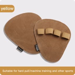 2 PC Powerlifting Gym Gloves Breathable Horizontal Bar Booster Gloves Weightlifting Leather Palm Guard Fitness Gloves Men Women