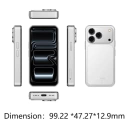 OUKITEL C17 mini Mini Smartphone, Up to 12GB RAM (3+9) + 32GB ROM, Ultra Compact Pocket Small Phone, 4" Mini Display, 2300mAh Battery, Gemini AI, Unlocked Android Mobile Phone