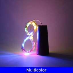 2 Meter 20 Led 1 Meter 10 Led Bottle Fairy String Lights Cork Christmas Wedding Party