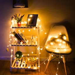 LED Star Fairy Lights Chain Battery/USB Powered String Lights Garland For Party Home Wedding Terrace Garden Christmas Decoration