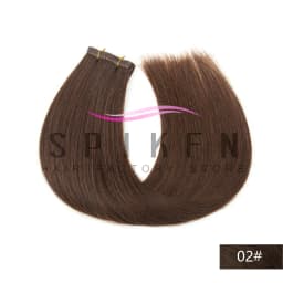 SPIKFN Long Tape Weft Human Hair Extensions Invisible Inject PU Skin Flat Weft Hair Bundles 80-100g Sewing In Micro Links Hair