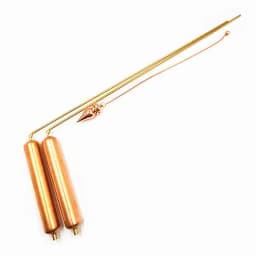 Pure Copper Dowsing Rods — Professional Ghost Hunting Equipment Kit — Dowsing Rods Spiritual Kit for Ghost Hunting