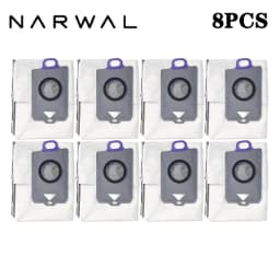 Narwal Flow Accessories Main Side Brush HEPA Filter Mop Cloths Dust Bag Vacuum Cleaner Replacement Spare Parts