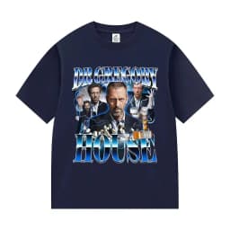 Dr Gregory House Md Funny Meme T-shirt Oversized Men Women Vintage High Quality Fashion T-shirt Summer Cotton Short Sleeve Tee
