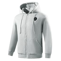 USB Heating Hoodie Jacket Men 5 Zones Electric Heated Hoodies Autumn Winter Warm Zippered Hoodie Male Big Size 5XL