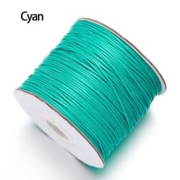 10m/lot Korean Waxed Cotton Cord Waxed Thread Cord String Strap Necklace Rope Bead For DIY Bracelet For Jewelry Making Findings