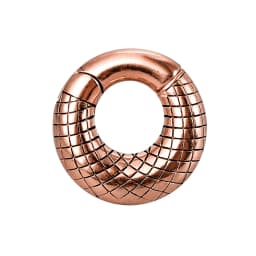 Giga 6mm Ear Hoop Stretcher Weights for Stretched Ears, 2g Stainless Steel 316L Ear Plugs Hanger Expander Body Piercing Jewelry