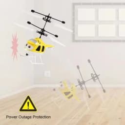Mini Remote Control Aircraft Electric Flying Toys Flying Airplane Infrared Hand Induction Helicopter Kids Toy