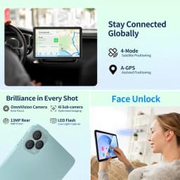 New 10.1 Inch Global Version Tablets Octa-Core 12GB+128GB ROM 7000mAh Google Play 4G LTE Phone Call 5G WiFi Tablet PC Android 14