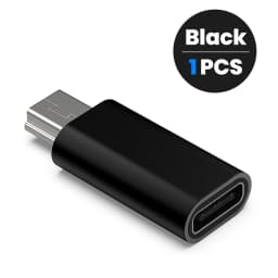 Elough Adapter Type C Female To Mini USB Male Connector For Phone PSP Camera MP3 Data Transfer Mini usb to typ c adaptador