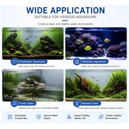220V 3W Aquarium Fish Tank Top Filter Box with Bio Balls and Submersible Pump Water Circulation Rainfall Oxygen Waterfall System
