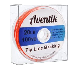 Aventik Fly Backing Line 100YD 91M Dacron Braided 20LB 30LB Strong Fly Fishing Line for Trout Salmon