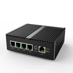 Industrial Mini PC Intel 7305 Soft Router 4xIntel I226V 2.5G LAN DDR4 NVME SSD PfSense Firewall Appliance