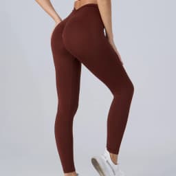 ​​High Waist Push Up Butt Yoga Leggings Workout Leggings Women Cycling Yoga Fashion Elatic Back V Waist Slim Sportswear​​