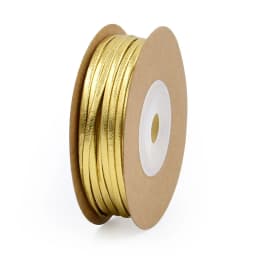 2mm/5mm *15m Matte Light Pu Faux Leather Cord Flat Gold Silver Color Shine Rope for Bracelet Jewelry Beading String Ribbon Craft