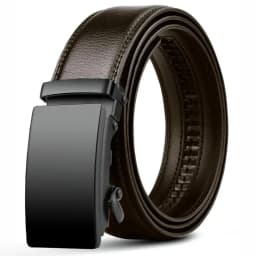 Fashion Automatic Buckle Belt Large Size 105-140 150 160 170cm Belt Male PU Leather Waist Straps Male Jeans Waistband for Men