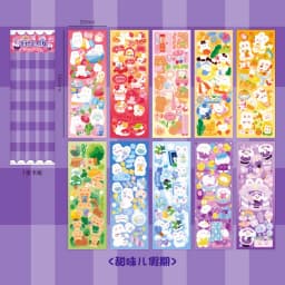 10 - 100PCS Cute Sparkle Polco Deco Sticker Pack - Korean Kawaii Glitter Sticker Seal for Toploaders, Polaroids & Photocard