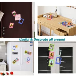 5-20PCS Assorted Color Free Combination Magnetic Photo Frame For Fujifilm Instax Mini Film Intax Mini 12 11Film Mini 8 7s 70 90