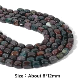 Wholesale Natural Smooth Square Stone Beads Loose Cube Bead Agates Quartzs Raw Mineral Beads for DIY Bracelets Earrings Neckalce