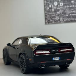 1/32 Alloy Model Dodge Challenger Car Diecasts Metal Sports Alloy Car Model Simulation Sound Light Collection Boys Toy Gift