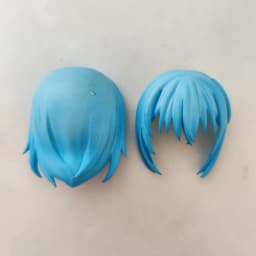 Ob11 GSC DOLL Clay white model hair doll accessories