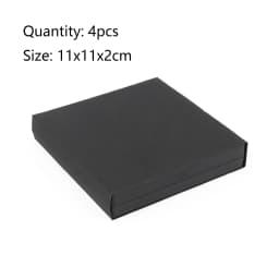 3D Floating Picture Frame Shadow Box Jewelry Display Stand Ring Pendant Holder Protect Jewellery Stone Presentation Case