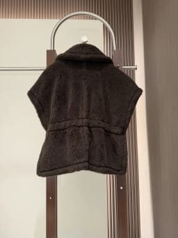 Teddy Bear Shawl Female Autumn Winter Camel Jacket Sheep Wool Coat Lapel Short Alpaca Silk High-end Fashion Jacket